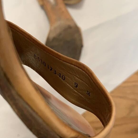 STUART WEITZMAN SHAILA‎ BLOCK HEEL SANDALS SIZE 9M - Picture 7 of 8